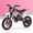 Pink, variant on 49CC Kids Dirt Bike,2-Stroke Gas Power Motocross Bike,Pit Bikes Motocross,Off Road Gas Pocket Motorbike with Front Rear Disc Brakes,Mini Dirtbike,Speeds up to 25 MPH,Max Load 220LBS