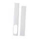 thumbnail image 1 of Placas de sellado de ventana de aire acondicionado de 2 PCS, kit de ventilación de ventana portátil, accesorio universal de PVC fácil de instalar,, 1 of 9