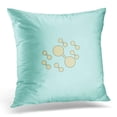 thumbnail image 1 of BSDHOME Molécule Atome Plat Simple Ligne Rétro Couleur Moderne Pictogramme Symbole de Collection pour Infographie Projet Oreillers Cas 18x18 Pouces Décor à la Maison Canapé Housse de Coussin, 1 of 1