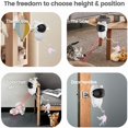 thumbnail image 2 of EASTIN Indoor Cat Laser Feathers Toys -Interactive Cat Toys - Automatic Laser and Feather Kitten Toys - Indoor Cat Trees Exercise Cat Toys - Moving Cat Balls Toy - Robotic Pet Toys With F, 2 of 3