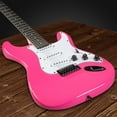 thumbnail image 3 of LyxPro Beginner 39” Electric Guitar & Electric Guitar Accessories, Pink, 3 of 7