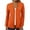 Orange, variant on QUYUON Orange Cardigan Women Clearance Long Sleeve Plus Size Cardigan Polyester Women Cardigans Cardigan Jacket Style Q-10357 Fall Cardigan Sweater Outerwear Coat Pink L