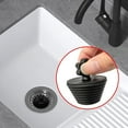 thumbnail image 5 of , Tub Plug For Tub And Bathroom Sink Drain, Tub Plug Replacement Parts Silicone Tub Plug For Floor Laundry Room Kitchen Bathroom Flowers, 5 of 5