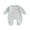Gray, variant on Jxzom Newborn Baby Boy Girl Fleece Romper Jumpsuit Solid Color Long Sleeve Thick Sweater One Piece Warm Winter Outfit Clothes
