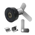 thumbnail image 1 of de cajón de huellas dactilares de pequeña sala de huellas dactilares, de seguridad recargable USB, de protección, inteligente personal , 30 mm negro, 1 of 9