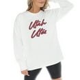 thumbnail image 2 of Women's Gameday Couture White Utah Utes Midweight Oversized Long Sleeve T-Shirt, 2 of 5
