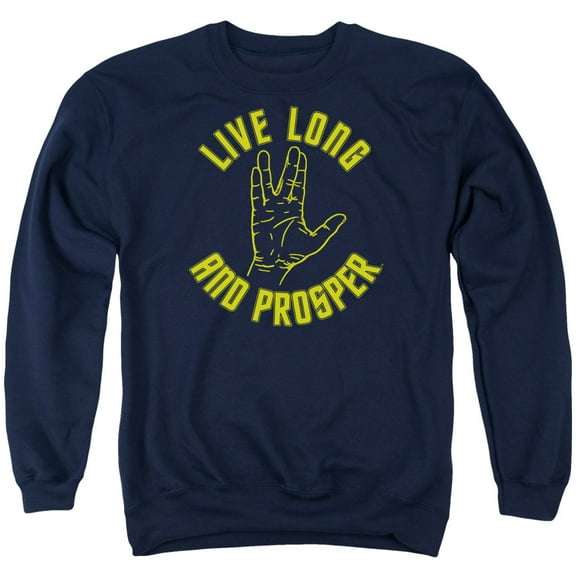 Star Trek - Live Long Hand - Crewneck Sweatshirt - Medium