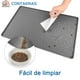 thumbnail image 2 of Tapete de Silicona CONTAERAS Gris Antidesbordamiento para Mascotas Pequeñas, Medianas y Grandes, 2 of 7