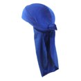 thumbnail image 1 of Velour Headwraps Assorted Colors Long Tail Pirate Hat Assorted Windproof Single Layer Attractive Elasticity Comfortable Hair Bonnet Blue, 1 of 5