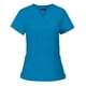 thumbnail image 4 of Ropa quirúrgica elástica con cuello en V y manga corta, traje de enfermera de hospital, ropa de lavado para sala de operaciones para mujer, 4 of 5