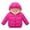 Rose Red, variant on Esaierr Toddler Girls Boys Thickened Fleece Coats 1-7Y winter Fleece Jackets with Hooded Kids Cotton Dress Warm Lined Coat Outer Clothing Baby Cotton Jacket