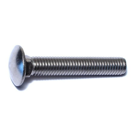 

1/2 -13 x 3 18-8 Stainless Steel Coarse Thread Carriage Bolts CBSS-214