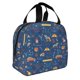 thumbnail image 2 of Fotbe French Bulldog Dog In Beret Bolsa Térmica con Estampado y Forro de Aluminio Grueso Bolsa de Almuerzo con Bolsillo Frontal para Hombres y Mujeres, Ideal para Trabajo, Escuela, 2 of 8