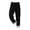 Black, variant on Girls Pants Kids Baby Girls Thick Lined Warm Leggings Stretchy Basic Ninth Ankle Length Winter Stocking Coffee 8-10 Years