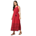 thumbnail image 1 of Checked Fit & Flared With Waist Tie-Up, 1 of 2