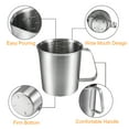 thumbnail image 3 of Stainless Steel Measuring Cup with Marking with Handle, 24 Ounces, 700mL, 3 of 5