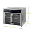 thumbnail image 4 of Kalorik MAXX 26 Quart Flex Trio Air Fryer Oven, in Stainless Steel (AFO 52295 SS), 4 of 11
