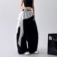 thumbnail image 5 of ManxiVoo Lace Wrap Asymmetrical Layered Skirt with Tie Waist Scarf Belt for Women Casual Wear, 5 of 7