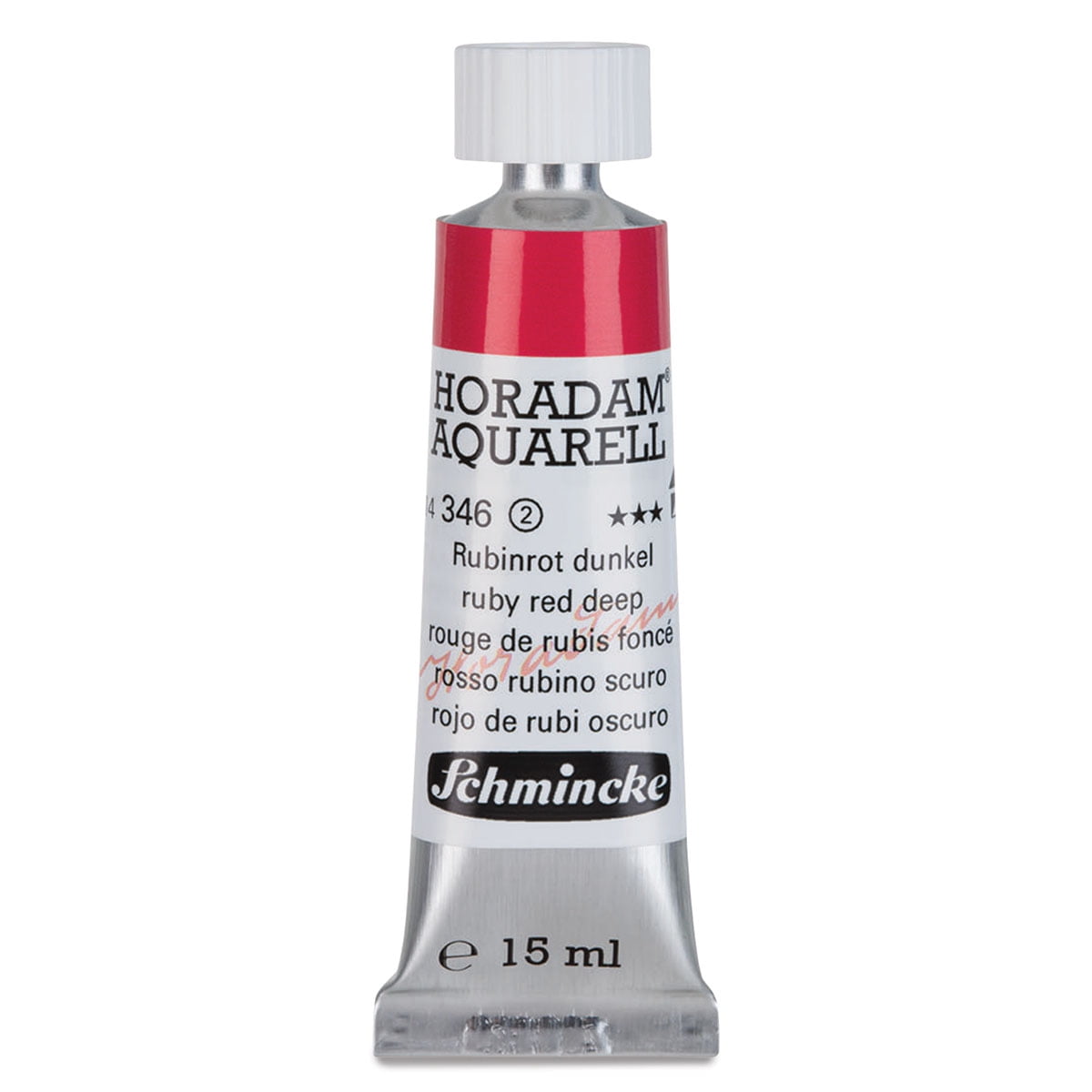 Schmincke Horadam Aquarell Artist Watercolor - Ruby Red Deep, 15 ml tube