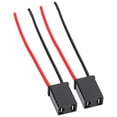thumbnail image 4 of Kit de arnés de cableado de enchufe de lámpara hembra, conector de luz, reemplazo de enchufe de modificación DIY, 2 uds., 4 of 10