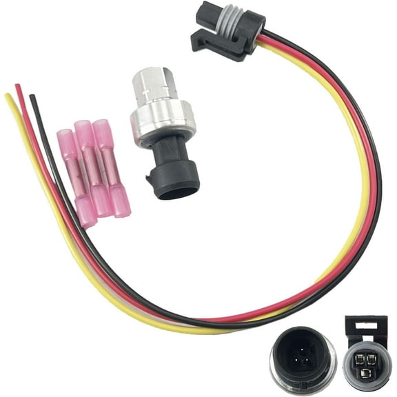 Sucwinco A/C Refrigerant Pressure Switch Sensor Pigtail 22678731 8971482280 Compatible with Enclave Lacrosse Regal Camaro Cobalt Colorado Cruze