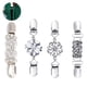 thumbnail image 1 of 4 st vintage tröja sjalklämmor Retro cardigan krage clips, 1 of 5