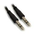 thumbnail image 2 of 15ft 1/4" Stereo TRS Phono Cable, Male to Male, 28AWG, Nickel Plated, 2 of 2