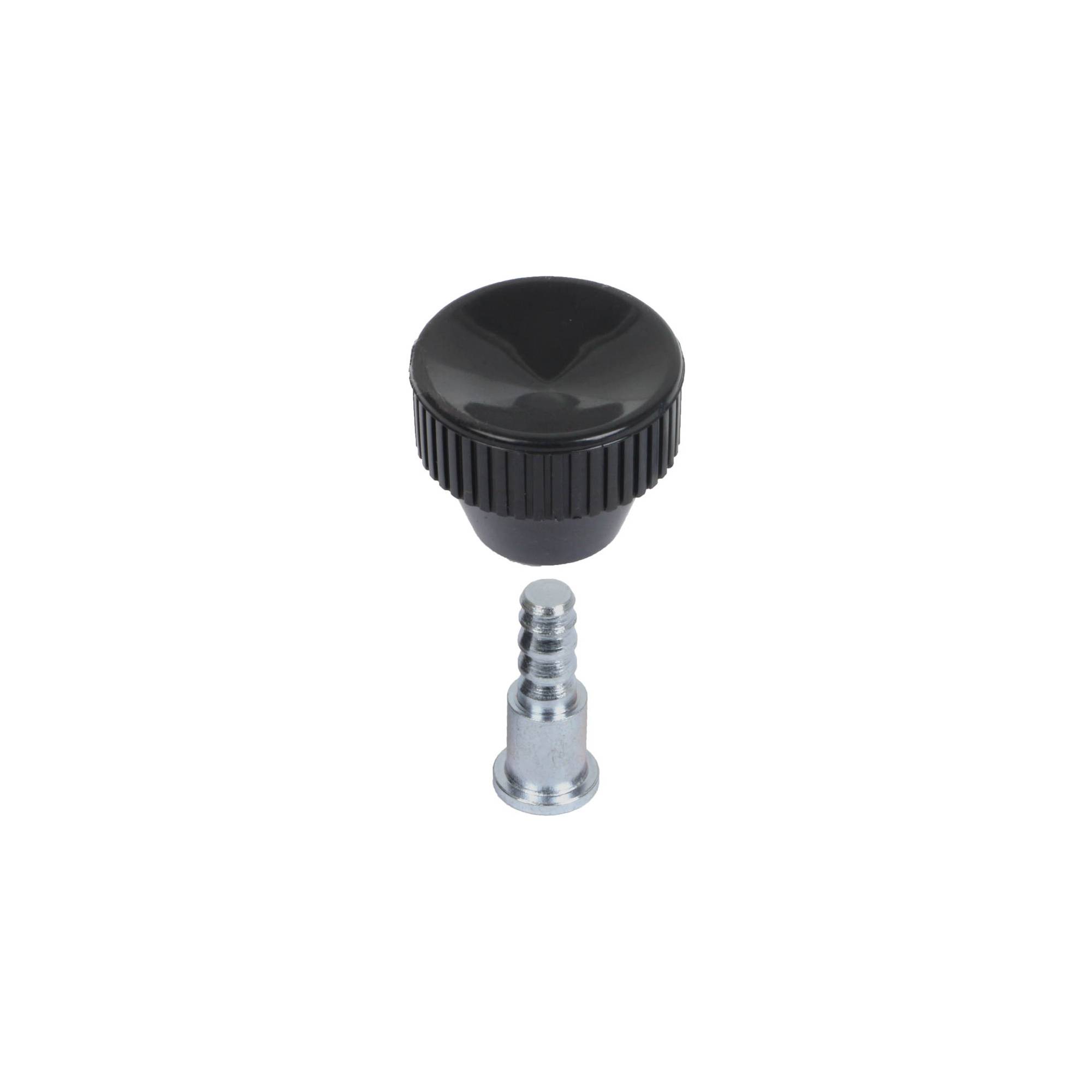 MACs Auto Parts 4929885 Window Crank Handle Knob Plastic Black