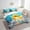 Blue Yellow, variant on Erosebridal Yellow Duck Bedding Sets Twin Size,Cartoon Animal Comforter Sets with Sheets,Ocean Sea Bed in a Bag Twin size,Lightweight Marine Room Decoration,Reversible,7-Piece