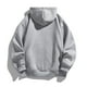 thumbnail image 4 of Gibobby Sudadera ligera hombre con cierre Sudadera de forro polar con capucha para hombre(Gris,M), 4 of 5
