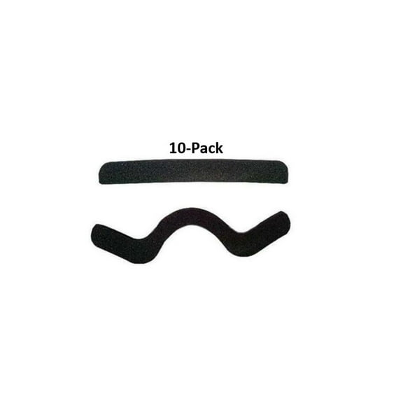Vforce Armor Paintball Goggle Mask Certified Replacement Inner Foam For Top And Bottom, 10 Pack