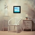 thumbnail image 4 of Borges, Victoria 15x15 Black Modern Framed Museum Art Print Titled - Cerulean Sea II, 4 of 5
