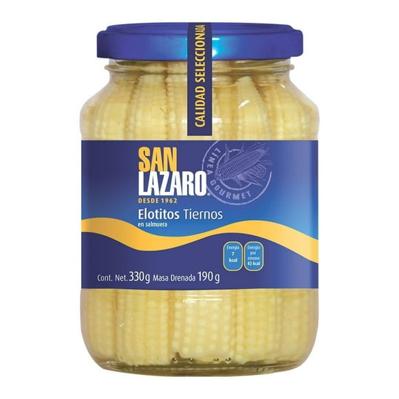 Elotitos tiernos San Lazaro en salmuera 330 g