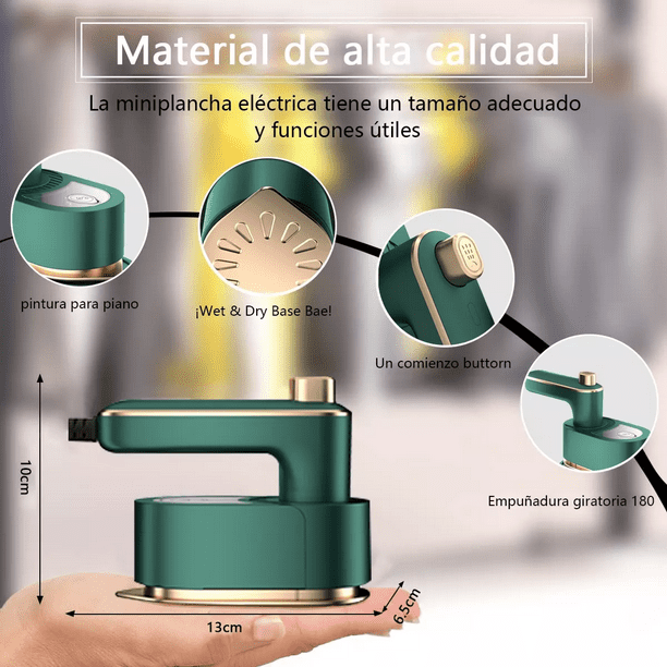 Mini Plancha Vapor De Mano Portátil Vapor Ropa De Viaje | Bodega Aurrera en  línea