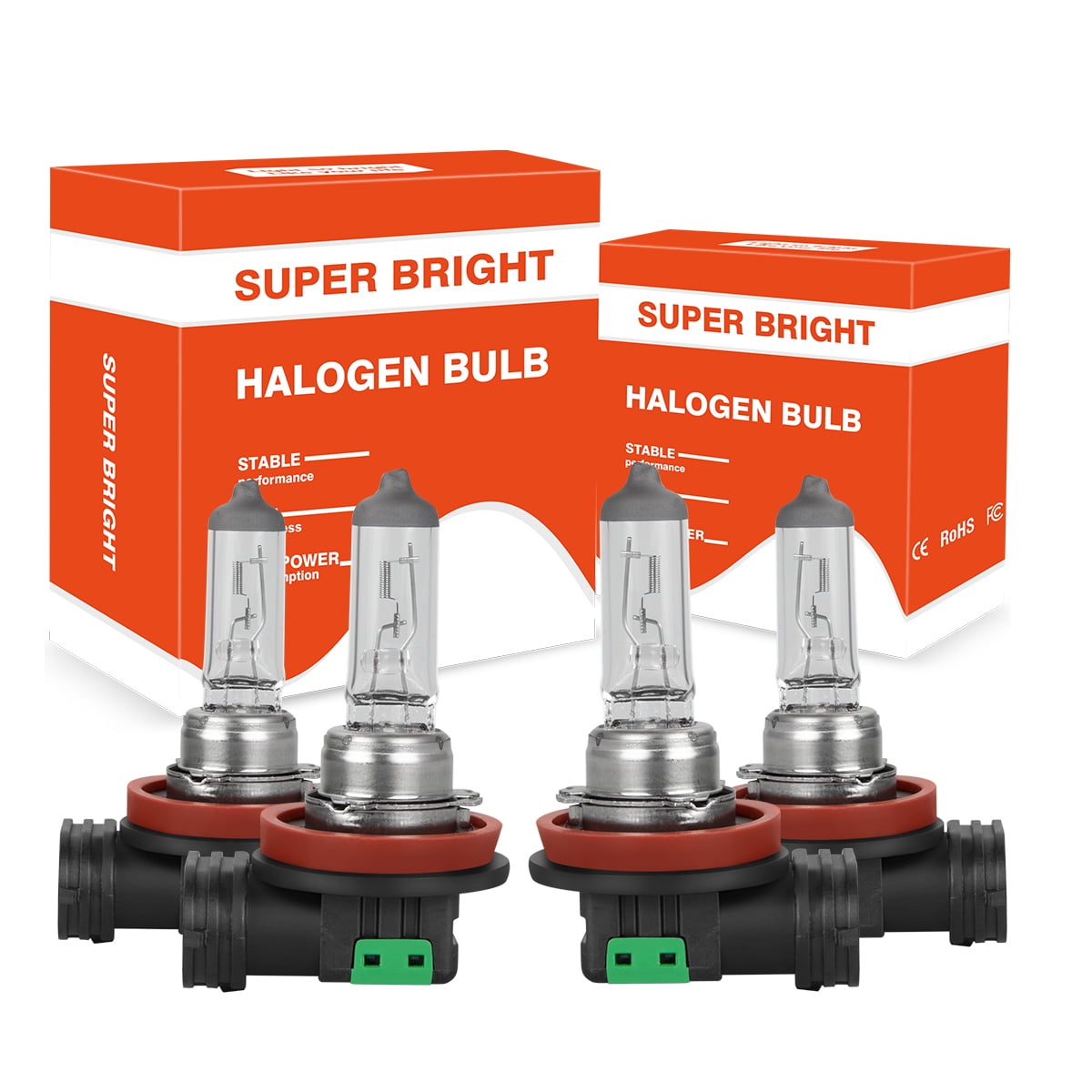 SYLVANIA H7 SilverStar zXe Halogen Headlight Bulb, Pack of 2