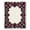 Ivory, Pattern 14, variant on ODIKA 4'x6' Machine Washable Non-Slip Area Rug, Antique Burgundy High Traffic Rug, Red, 1008426