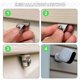 thumbnail image 5 of 10Pcs Hooks for Siding,No-Hole Needed Vinyl Siding Clips,A, 5 of 5