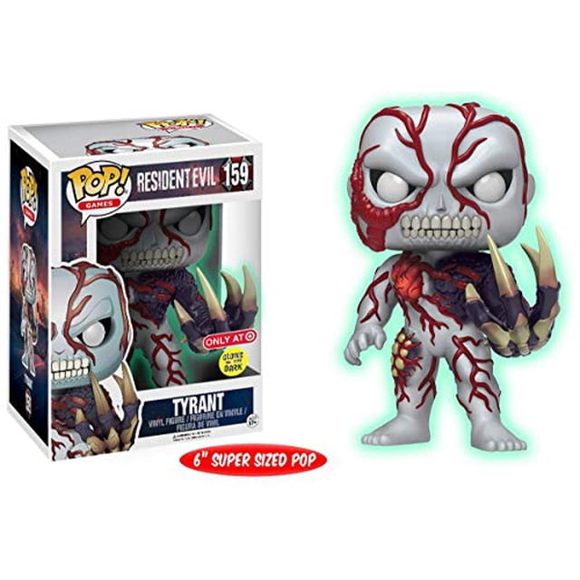 Funko POP! Games Glow in the Dark Tyrant Resident Evil #159 Exclusive