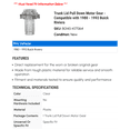 thumbnail image 2 of Trunk Lid Pull Down Motor Gear - Compatible with 1980 - 1993 Buick Riviera 1981 1982 1983 1984 1985 1986 1987 1988 1989 1990 1991 1992, 2 of 2