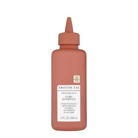 Kristin Ess Hair Moisture Rich Curly Hair Shampoo with Shea Butter, Anti Frizz, 10oz