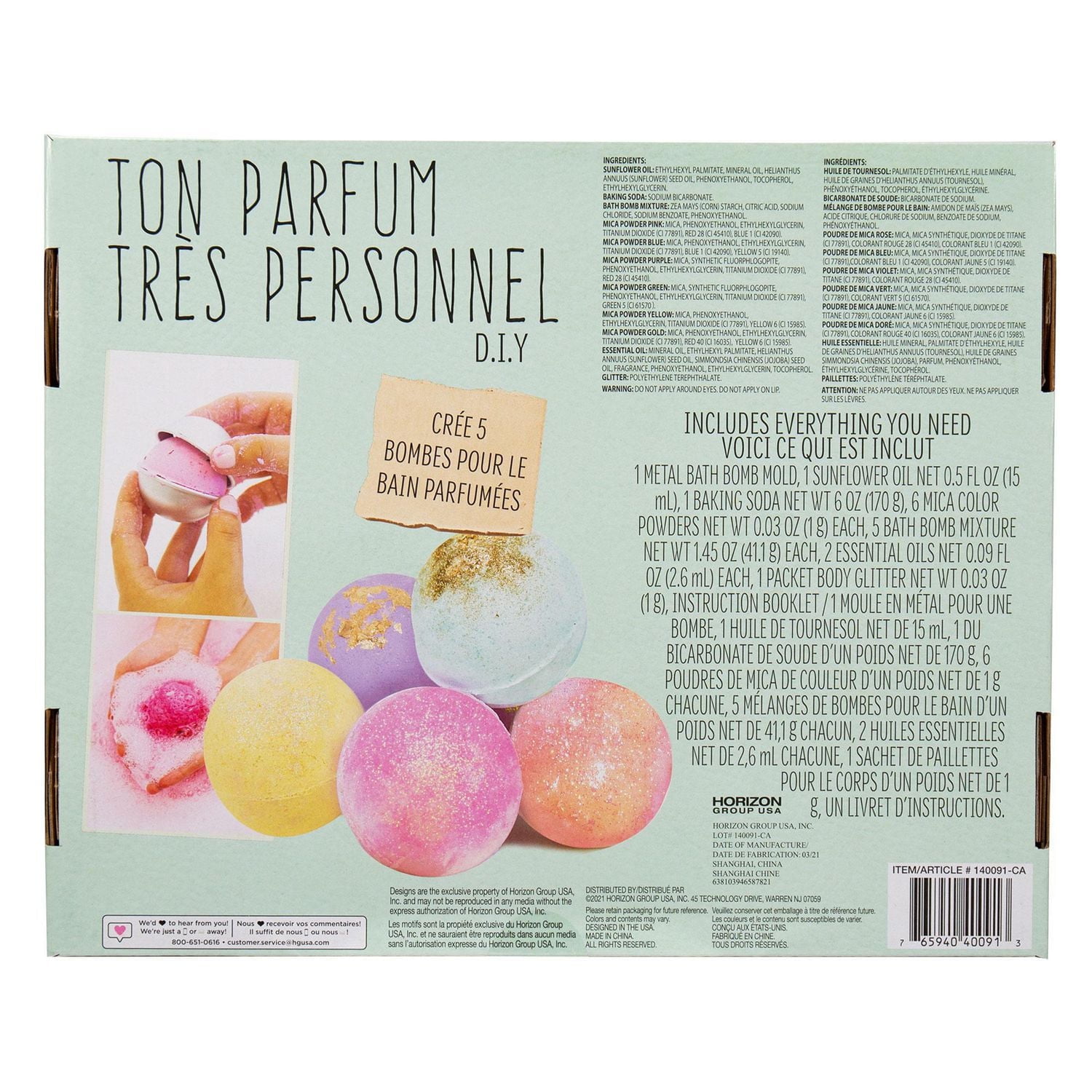 STMT D.I.Y. Bath Bombs, Make 5 bath bombs