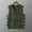 Army Green, variant on Wancir Kung Fu Uniform Vest Chinese Waistcoat Wing Chun Sleeveless Vest Martial Arts Buddhist Monks Uniform for Men
