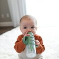 thumbnail image 5 of Dr. Brown's Milestones Narrow Sippy Spout Bottle with Handles, 8oz/250ml, 6m+, Pink/Ecru, 2 Pack, 5 of 12