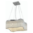 thumbnail image 2 of Elegant Furniture Influx 16 light Chrome Pendant Clear Royal Cut Crystal, 2 of 2