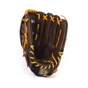 GL-127 competition outfield baseball glove, leather, 12,7'', brown