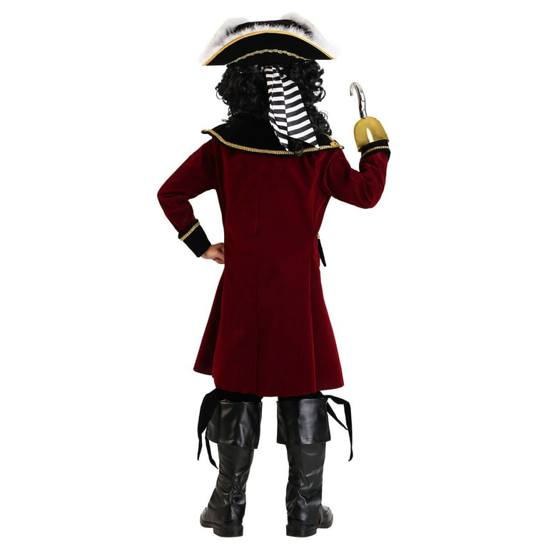 Boys Deluxe Captain Hook Costume 