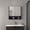 Black#6, variant on Bathroom Vanity, Medicine Single Door Cabinet 32" H, Two Interior Shelves, Two External Shelves, Light Gray, Gray Bathroom Storage Cabinet,Particle Board Bathroom Shelving