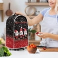 thumbnail image 3 of HELLHERO Christmas Dustproof Food Processor Cover for Home Kitchen Hand Strap Santa Claus Gift Boxes, 3 of 6