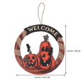 thumbnail image 2 of 1 Uds. Señal de bienvenida de Halloween para decoración de Halloween, 2 of 3