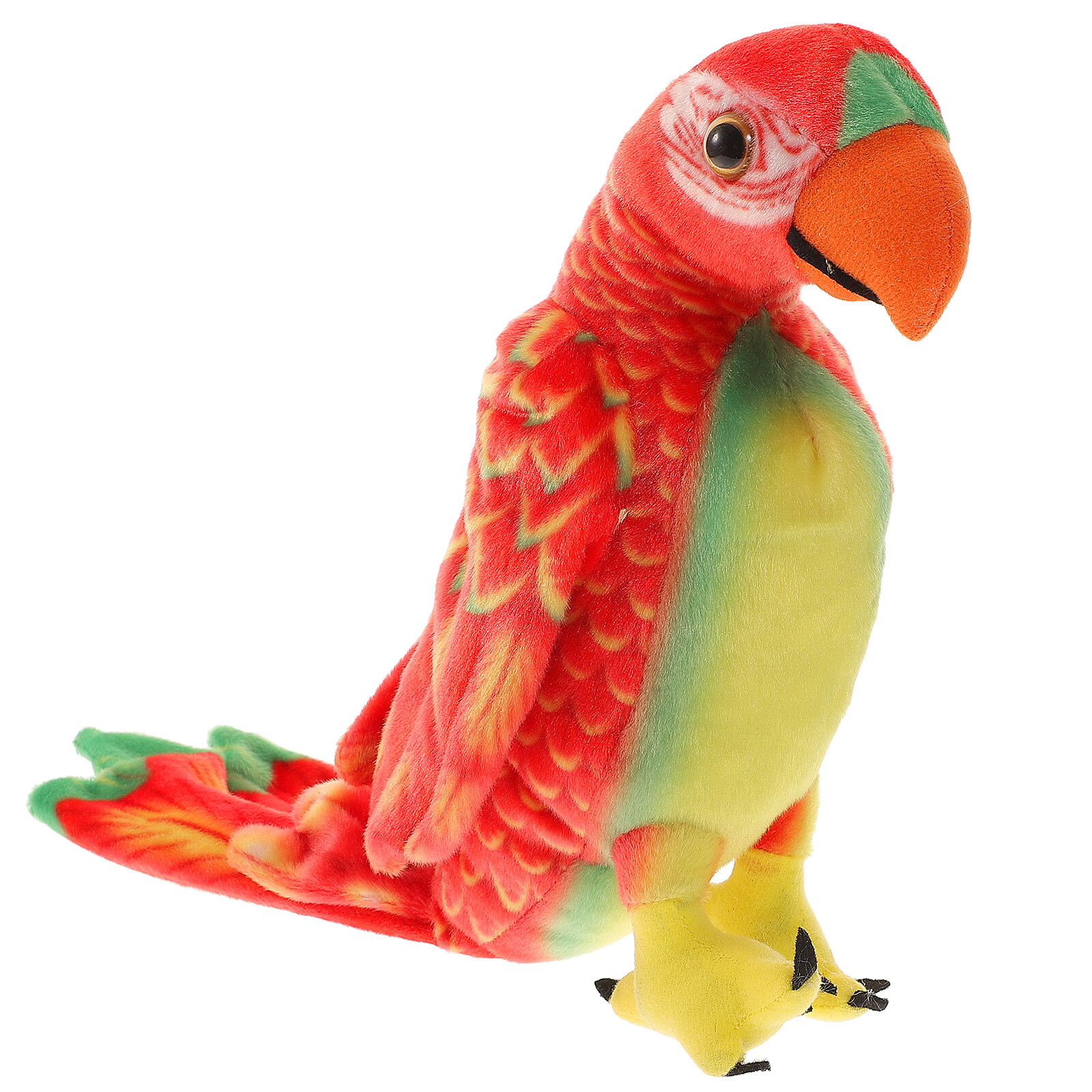 Cartoon Parrot Toy Kids Stuffed Parrot Toy Lifelike Stuffed Parrot Toy